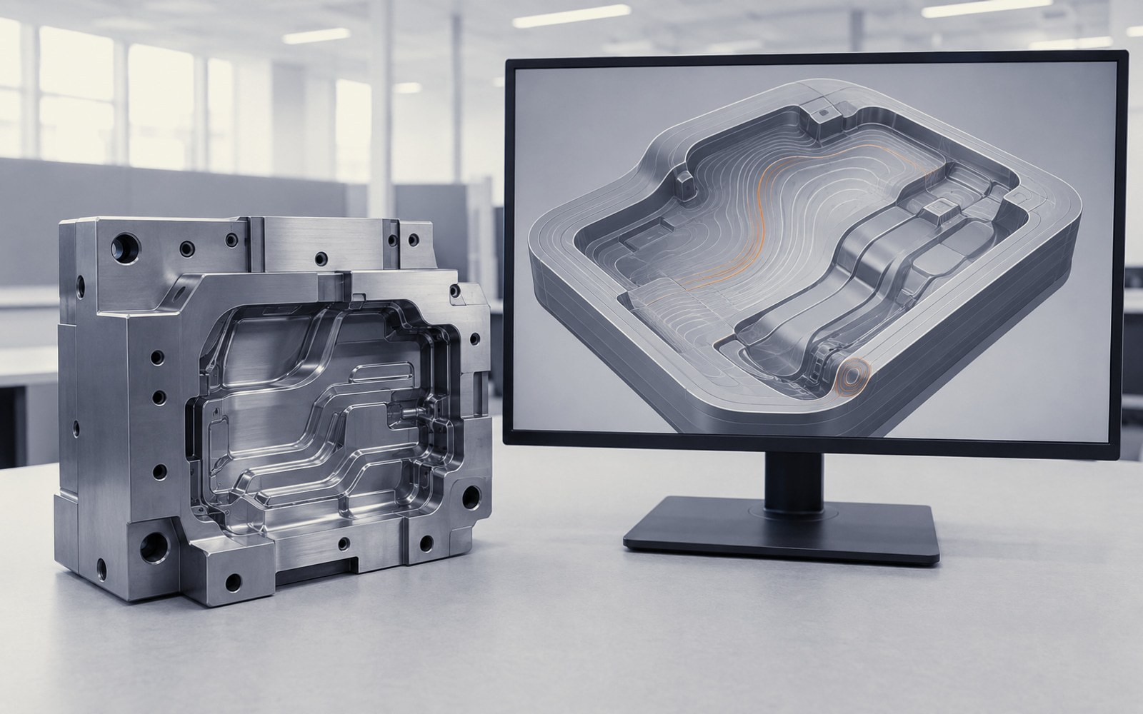 VISIの機能｜VISI Mould｜金型設計中に、樹脂の流れをチェック